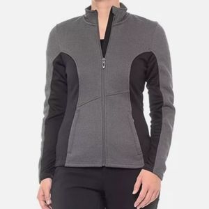 Spyder NWT Colorblock Full-Zip Knit Sweater Jacket